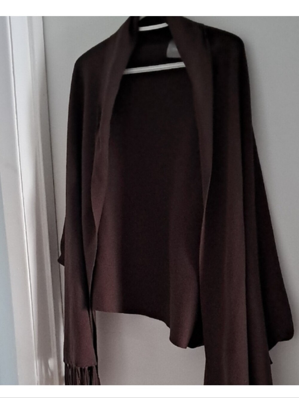 Women's Brown Knit Sweater - Classic Pullover